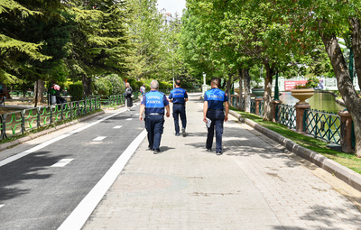 ZABITA TEMİZ TEPEBAŞI İÇİN DENETİMLERİNİ SÜRDÜRÜYOR