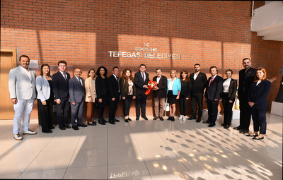 CHP TEPEBAŞI YÖNETİMİNDEN BAŞKAN ATAÇ'A ZİYARET