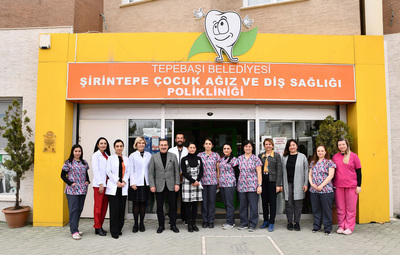 TEPEBAŞI'NDA ÇOCUKLAR SAĞLIKLA GÜLÜMSÜYOR