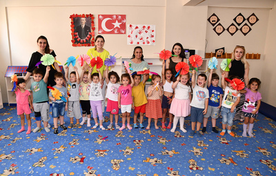 ÇOCUKLARIN GELİŞİMİNE KATKI DEVAM EDİYOR