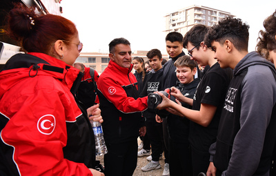 TAK EKİBİNDEN AFET FARKINDALIK EĞİTİMİ