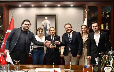 ADD GENÇLİK KOLLARI'NDAN BAŞKAN ATAÇ'A ZİYARET