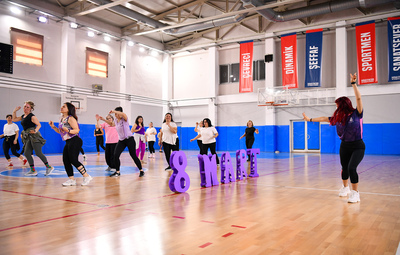 TEPEBAŞI'NDA KADINLAR DANS VE SPOR ETKİNLİĞİNDE KEYİFLİ ANLAR YAŞADI