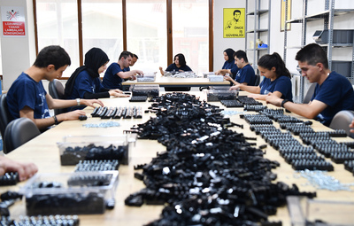 İLK 6 AYDA 800 BİN PARÇA MONTE ETTİLER