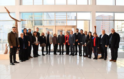 CHP TEPEBAŞI'NDAN BAŞKAN ATAÇ'A ZİYARET