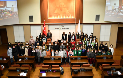 EKO-OKULLAR ÇEVRE ÇOCUK MECLİSİ BAŞKANINI SEÇTİ