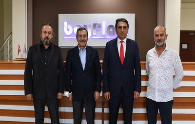 BAŞKAN ATAÇ'TAN BOYPLAST'A ZİYARET
