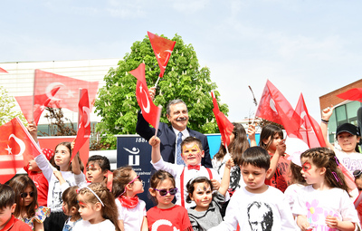 23 NİSAN COŞKUSU TEPEBAŞI'NDA YAŞANDI