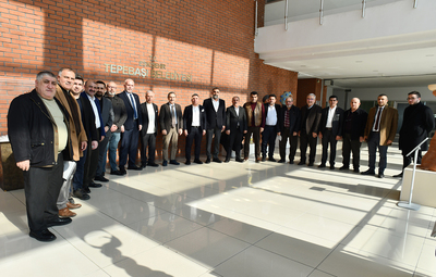 DOST DERNEKLERİ FEDERASYONU'NDAN BAŞKAN ATAÇ'A ZİYARET