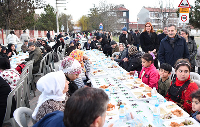 ŞARHÖYÜKLÜLER İFTAR SOFRASINDA BULUŞTU