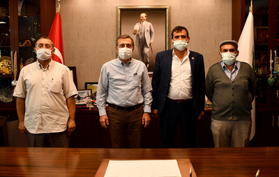 MUTTALİPLİ MUHTARLARDAN BAŞKAN ATAÇ'A TEŞEKKÜR