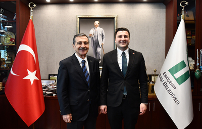 CHP PM ÜYESİ ESEN'DEN BAŞKAN ATAÇ'A ZİYARET