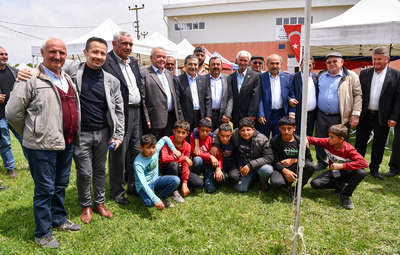 BAŞKAN ATAÇ'TAN ALPU'YA ZİYARET