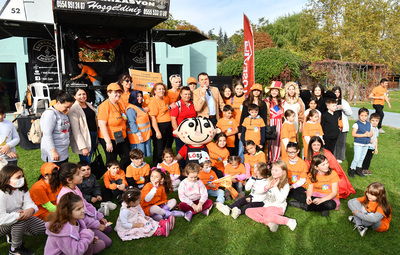 ÇOCUKLAR DOYASIYA EĞLENDİ