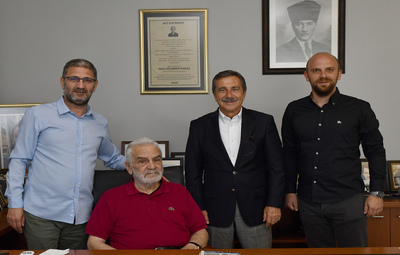 BAŞKAN ATAÇ'TAN BANAZ OTOMOTİV'E ZİYARET