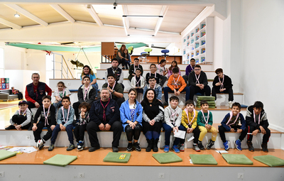 ÇOCUKLAR İZCİLİĞİ ÖĞRENİYOR