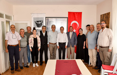 BAŞKAN ATAÇ'TAN ADD YÖNETİMİNE ZİYARET