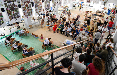 ÖĞRENCİLER HÜNERLERİNİ SERGİLEDİ