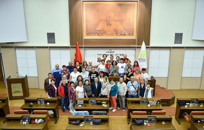 ROMANYA KÖSTENCE'DEN BAŞKAN ATAÇ'A ZİYARET