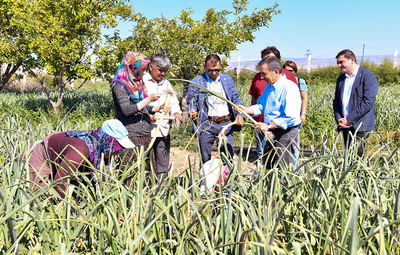 BAŞKAN ATAÇ: ÜRETİCİLERİMİZİ DESTEKLİYORUZ