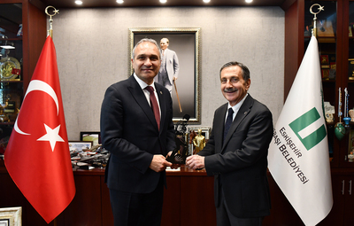 CHP GENEL BAŞKAN YARDIMCISI ÖZÇAĞDAŞ'TAN BAŞKAN ATAÇ'A ZİYARET