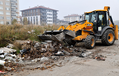 BAKSAN'DA HAFRİYAT VE ATIK TEMİZLİĞİ