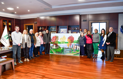 DENEYİMLİ VATANDAŞLARDAN BAŞKAN ATAÇ'A ZİYARET