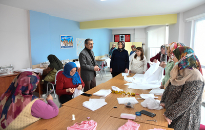 BAŞKAN ATAÇ: BELDE EVLERİ KADINLARIMIZIN KENDİ EVİDİR