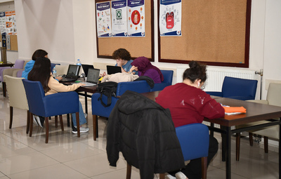 FİNAL HAFTASINDA 7/24 HİZMET VERİYOR