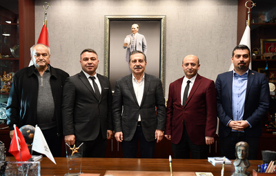 DURUR VE SÜLÜK'TEN BAŞKAN ATAÇ'A ZİYARET