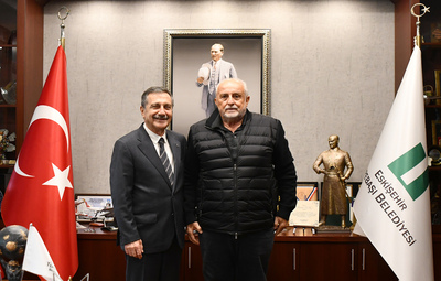 HAYIRSEVER İŞ İNSANI ONGURLAR'DAN BAŞKAN ATAÇ'A ZİYARET