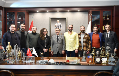 MİMARLAR ODASINDAN BAŞKAN ATAÇ'A ZİYARET