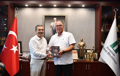 KEYMAN'DAN BAŞKAN ATAÇ'A ZİYARET