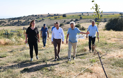 BAŞKAN ATAÇ'TAN HEKİMDAĞ ZİYARETİ