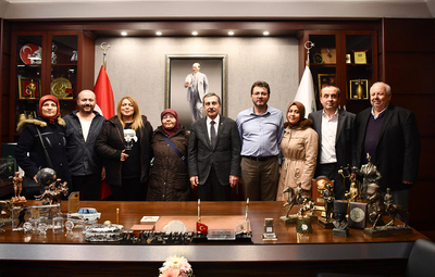 SIRMA AİLESİNDEN BAŞKAN ATAÇ'A TEŞEKKÜR ZİYARETİ