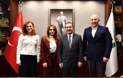 BYD KAR OTOMOTİV’DEN BAŞKAN ATAÇ'A ZİYARET