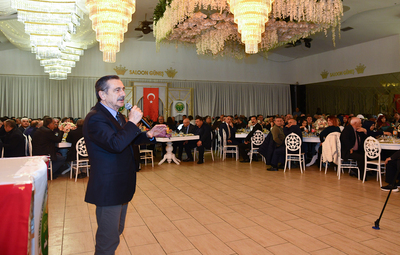 BAŞKAN ATAÇ İFTARDA BEYLİKOVALILAR İLE BULUŞTU