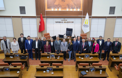 ODUNPAZARI BELEDİYE MECLİSİ BAŞKAN ATAÇ’I ZİYARET ETTİ