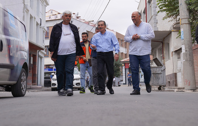 BAŞKAN ATAÇ ÜSTYAPI ÇALIŞMALARINI İNCELEDİ