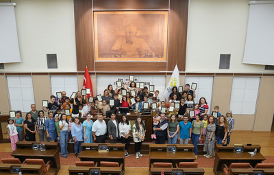 MİNİK İZCİLERE KATILIM BELGELERİ VERİLDİ