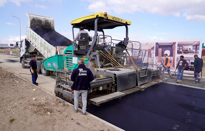 TEPEBAŞI'NDA ÜSTYAPI ÇALIŞMALARI SÜRÜYOR