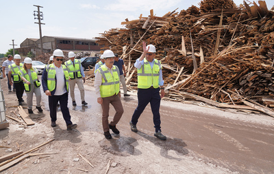 BAŞKAN ATAÇ'TAN SUNTASAN'A ZİYARET