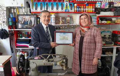 BAŞKAN ATAÇ'TAN HAYIRLI OLSUN ZİYARETİ