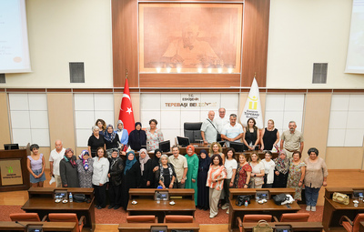 TEPEBAŞI BELEDİYESİ'NDEN ÜRETİCİ KADINLARA BİR DESTEK DAHA