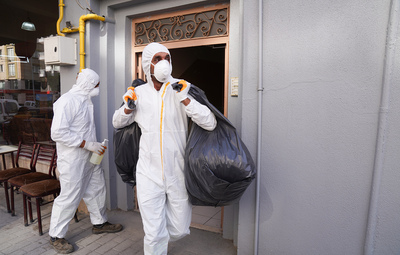 "ÇÖP EV" TEMİZLENDİ