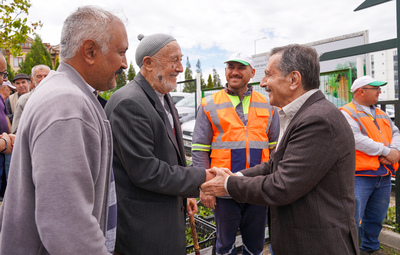 BAŞKAN ATAÇ: VATANDAŞLARIN EMEKLERİYLE FİDELER ÜRÜNE DÖNÜŞECEK