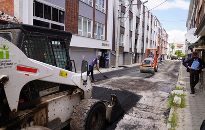 TEPEBAŞI'NDA ÜST YAPI ÇALIŞMALARI SÜRÜYOR