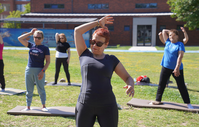 AÇIK HAVADA SPOR KEYFİ TEPEBAŞI'NDA