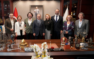 DİŞ HEKİMLERİ ODASINDAN BAŞKAN ATAÇ'A ZİYARET