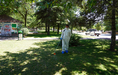 MERKEZDE VE KIRSALDA İLAÇLAMALAR SÜRÜYOR